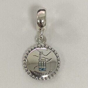 Pandora Dominican Republic Puerto Plata Exclusive Dangle Charm, S925 silver